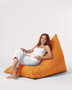 Atelier Del Sofa Pyramid Big Bed Pouf - Naranja